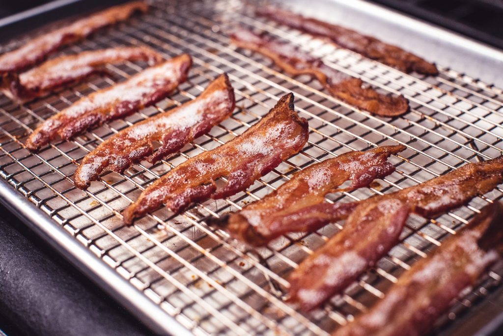 bacon baked in oven
