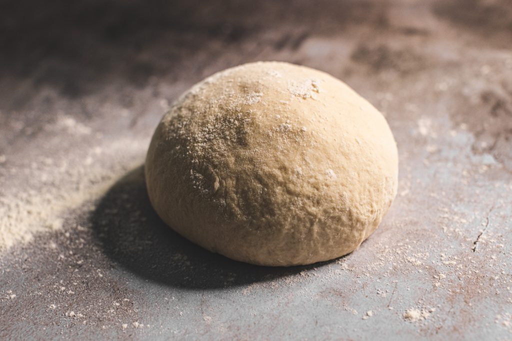 bread after kneading