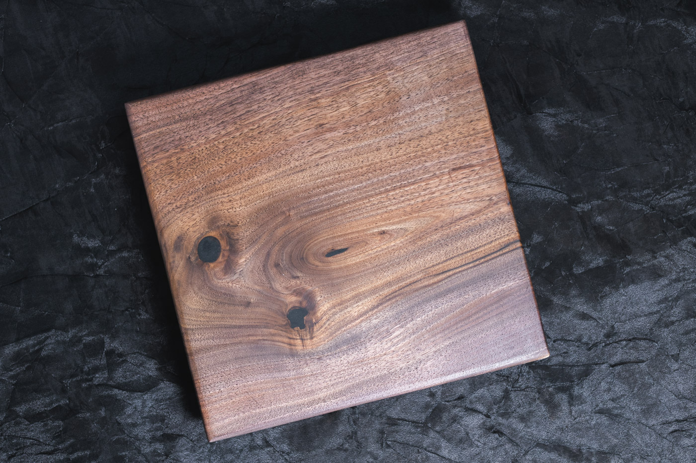 custom walnut charcuterie serving board epoxy flat 01